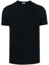 Zanone Basic Round-neck Tshirt In Blau