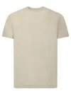 Zanone Cotton T Shirts In Neutrals
