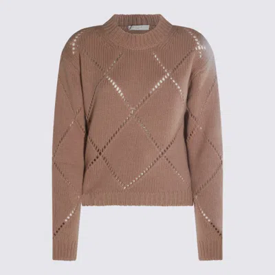 ZANONE ZANONE BEIGE WOOL KNITWEAR