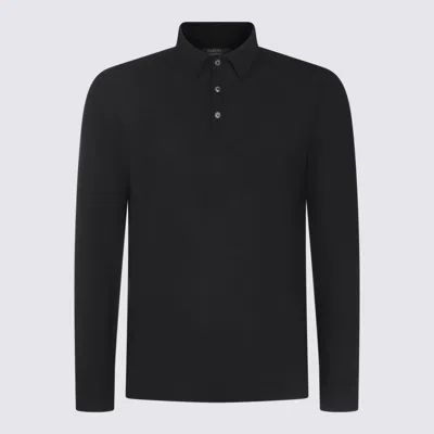 ZANONE BLACK COTTON TOP