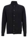 Zanone Man Jacket Midnight Blue Size 46 Virgin Wool In Blue
