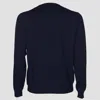 Zanone Flexwool Wool Sweater In Blue