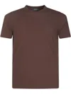 Zanone Short Sleeves Classic T-shirt In Gray