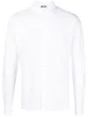 Zanone Button-down Fastening Shirt In Weiss