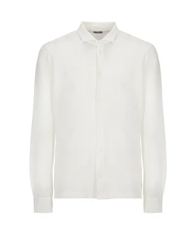 Zanone Button-down Fastening Shirt In White