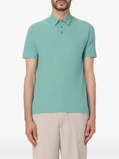 ZANONE BUTTONED POLO SHIRT