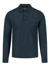 Zanone Long Sleeve Fitted Crewneck Sweater In Multi