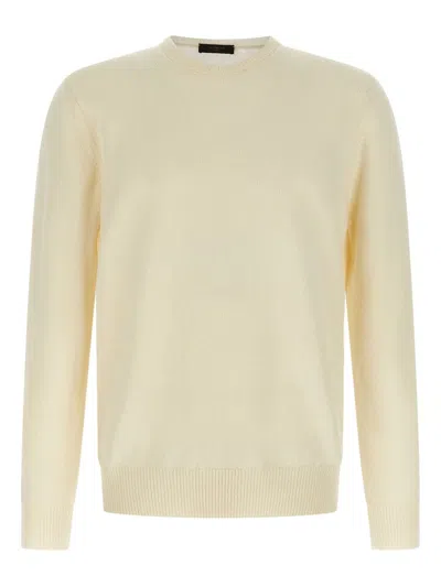 Zanone By Slowear Crewneck Sweater In White