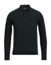 Zanone By Slowear Man Sweater Green Size 36 Virgin Wool, Polyamide In Green
