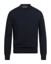 Zanone By Slowear Man Sweater Midnight Blue Size 38 Cotton