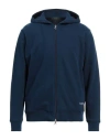 Zanone By Slowear Man Sweatshirt Blue Size Xl Cotton