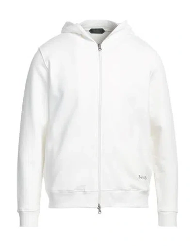 Zanone By Slowear Man Sweatshirt White Size Xl Cotton