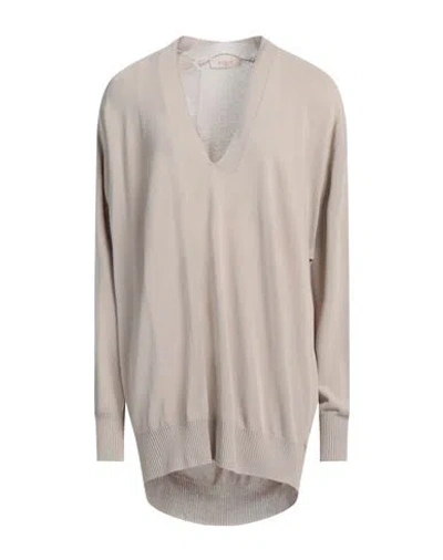 Zanone By Slowear Woman Sweater Beige Size L Viscose, Cotton