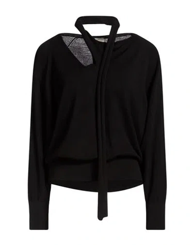 Zanone By Slowear Woman Sweater Black Size S Virgin Wool, Polyamide