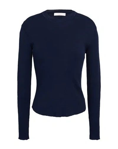 Zanone By Slowear Woman Sweater Navy Size 6 Organic Cotton