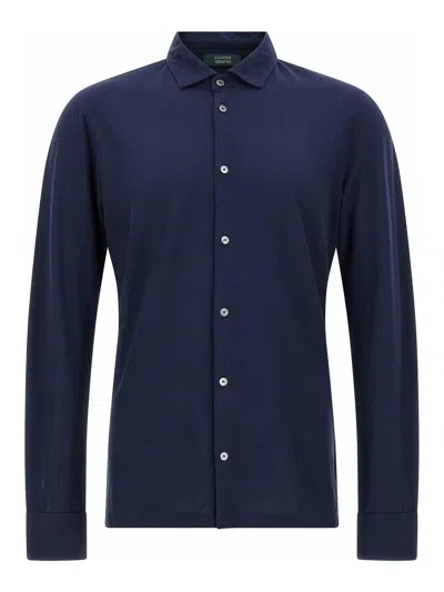 ZANONE CAMISA - AZUL