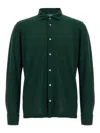 Zanone 'ice Cotton' Shirt In Green