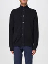 Zanone Man Jacket Midnight Blue Size 46 Virgin Wool