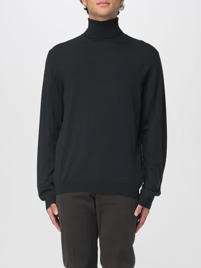Zanone Cardigan  Men Color Green In Black