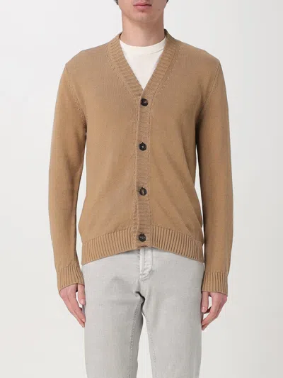 Zanone Cardigan  Men Color Sand