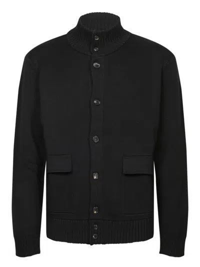 Zanone Cardigans In Black