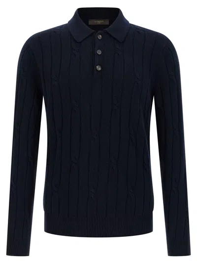 Zanone Cashmere Polo Shirt