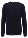 Zanone Raglan-sleeves Cashmere Sweater In Blue
