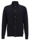 Zanone Man Jacket Midnight Blue Size 46 Virgin Wool In Black