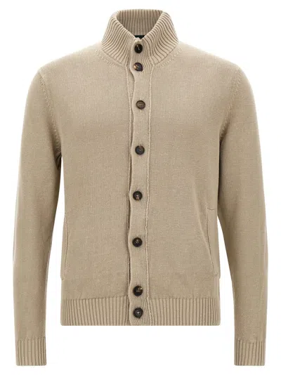 Zanone Chioto Cardigan In Purple