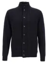 Zanone Man Jacket Midnight Blue Size 46 Virgin Wool In Blue