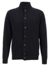 Zanone Man Jacket Midnight Blue Size 46 Virgin Wool In Blue