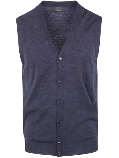 Zanone Classic Gilet In Multi