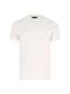 Zanone Classic Round Neck T-shirt In Soft White Cotton In White