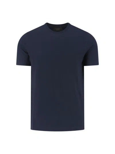 ZANONE CLASSIC T-SHIRT - NAVY