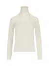 Zanone Classic Turtleneck In Crema
