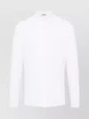 Zanone Collared Shirt Button-down Cuffed Sleeves In White