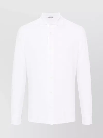 ZANONE COLLARED SHIRT BUTTON-DOWN CUFFED SLEEVES