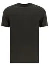 Zanone Crew Neck T-shirts Short Sleeves In Green