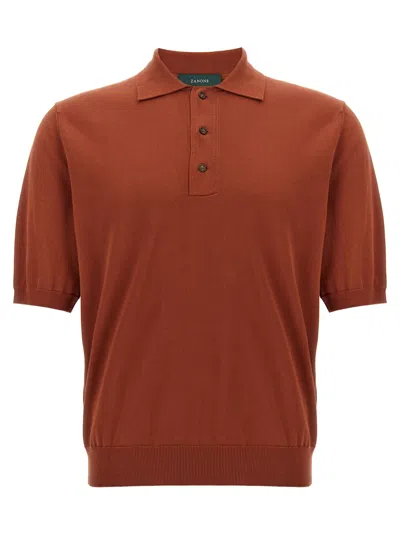 Zanone Cotton Polo Shirt