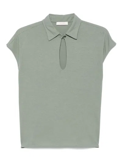 Zanone Cotton Polo Top