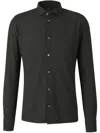 Zanone Cotton Shirt In Green