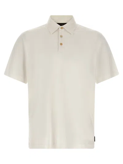 Zanone Cotton Silk Polo Shirt