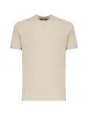 Zanone Cotton T Shirts In Beige