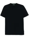 Zanone Cotton T-shirt In Blue