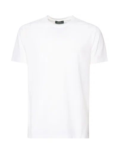 Zanone Cotton T-shirt In White