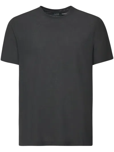 Zanone T Shirt Mc Slim Fit Ice Cotton In Grey