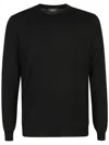 Zanone Sweater Men In Black