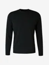 Zanone Round-neck Sweater In Green