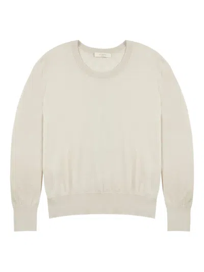 Zanone Crew-neck Sweater In Neutral