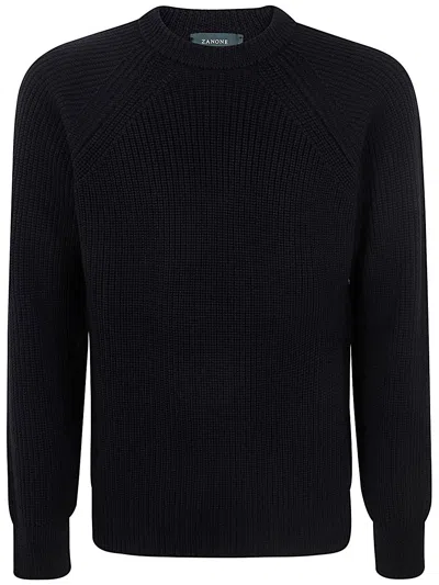 ZANONE ZANONE CREWNECK GIRO RAG SLIM FIT